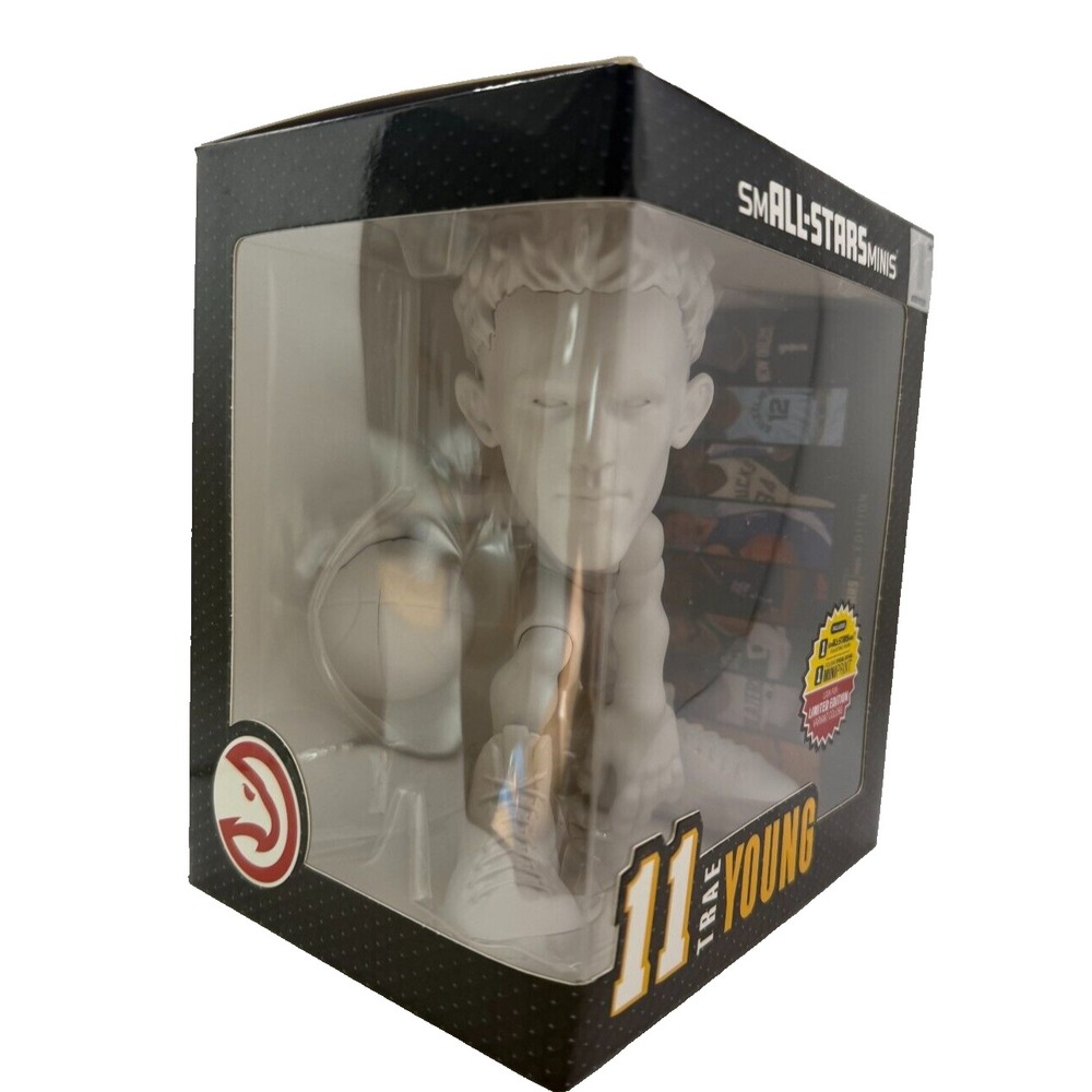 All-Stars Minis Trae Young Atlanta Hawks White Limited‎ Edition Figure 6 Inch